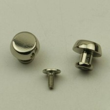 30x Metall Schraube Eimer Niete Punk Tüte Spike Knopf Diy Lederhandwerk Dekor