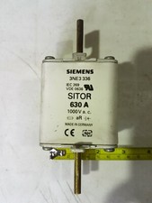 Siemens 3NE3-336 SITOR fuse link - 1000VAC 630A - aR center tag - Unused