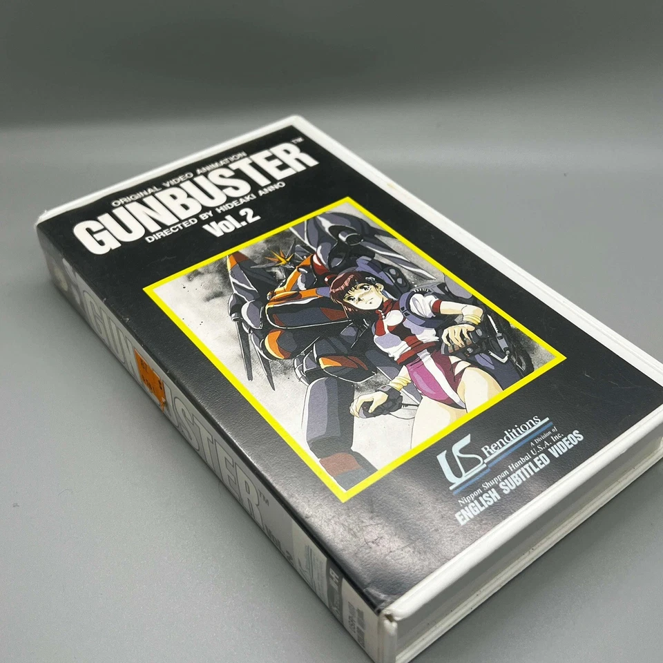 Gunbuster VHS Vol 2 Clamshell Rare 80s Anime Hideaki Anno English Subtitled OOP - Image 2 of 4
