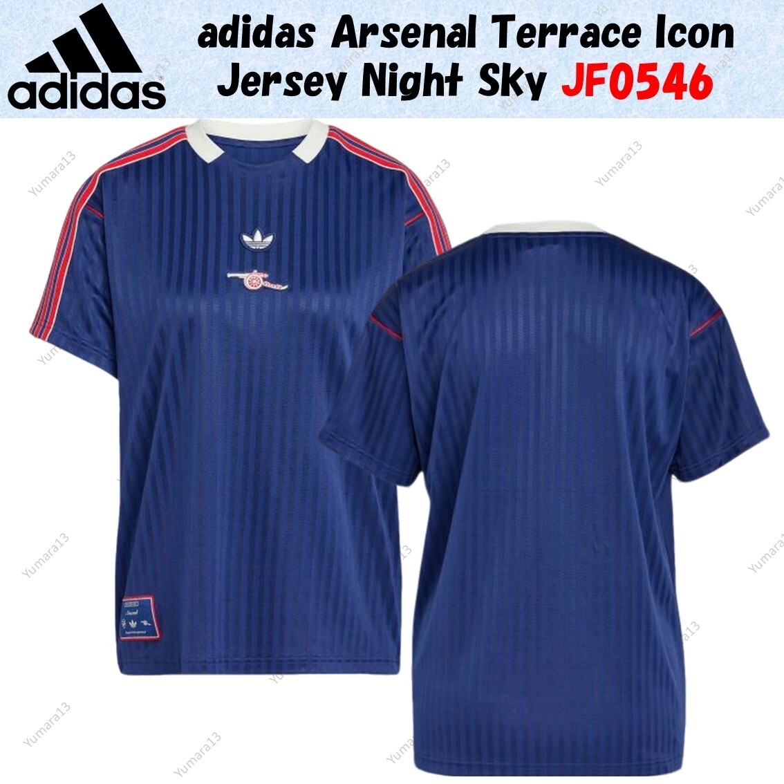 ★★Adairs★★ Arsenal Terrace Icon Jersey Night Sky JF0546 adidas Arsenal Terrace Icon Jersey Night Sky JF0546 Japan