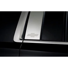PUTCO Pillar Post Stainless Steel With Chevrolet Logo Set Double Cab/Crew Cab...