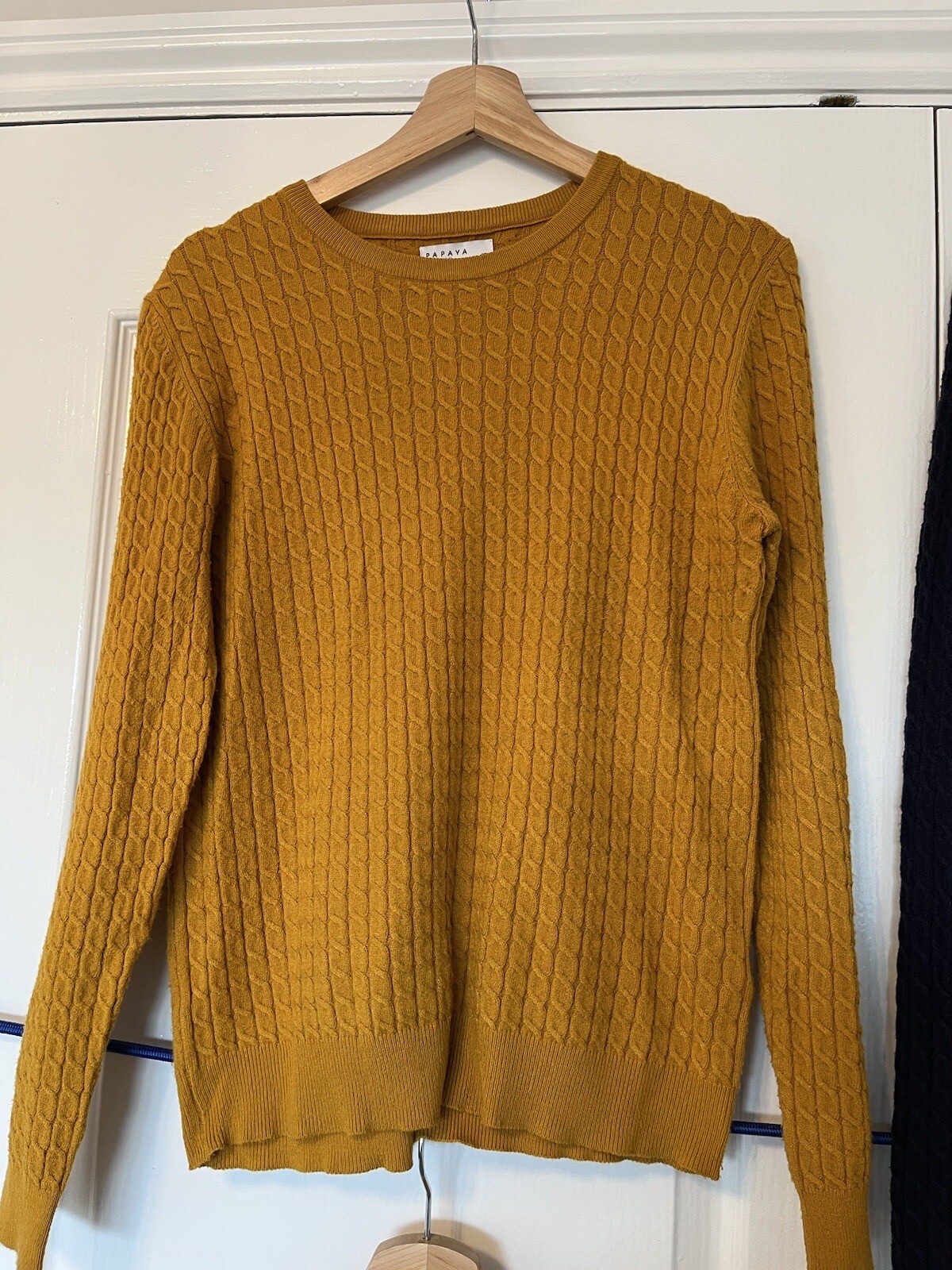 Papaya Mustard Navy Green and Grey 4 Jumpers Size 16 eBay