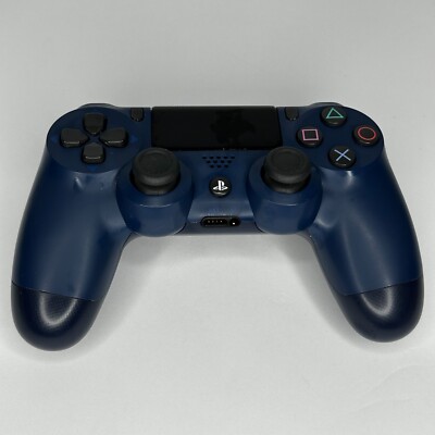 PlayStation 4 PS4 Dual Shock Wireless/USB Control Midnight Blue, Sony CUH-ZCT2U