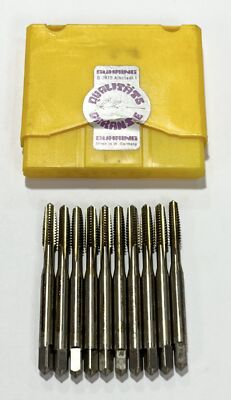 GUHRING 10-24 Cobalt Hand Tap 4 Flute H3 Taper Taps 10 Pack
