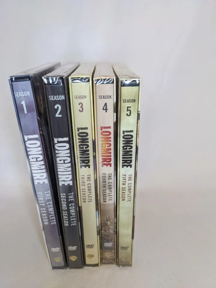 LONGMIRE Seasons 1-5 DVD Sealed Season 1 2 3 4 5 USA Crime Drama Wyoming 2012 - Image 2 of 4