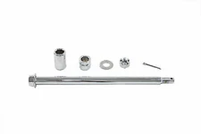 Chrome Rear Axle Kit for Harley Davidson by V-Twin