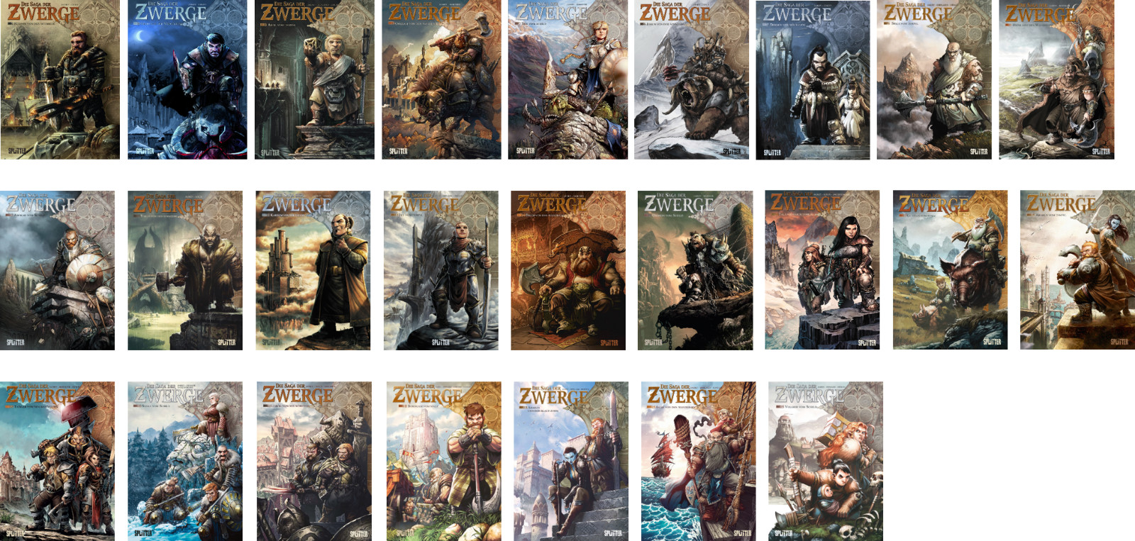 Thumbnail - Die Saga Der Zwerge (hardcover) 1-25 (aus Liste Wählen) - Splitter