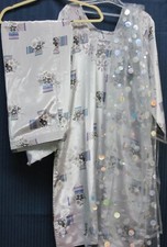 Salwar Kameez Dupatta 3017 Large Size Printed Crepe Party Wear Suit