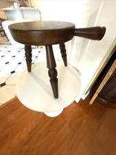 Vintage Milking Stool 3 Legs w/Handle - Authentic Furniture Products, 91#2243