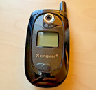 Cingular Lg Cg225 Cg300 Black Flip Phone