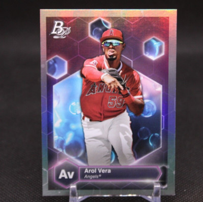 2022 Bowman Platinum Arol Vera Precious Elements Insert #PE-28 LA Angels