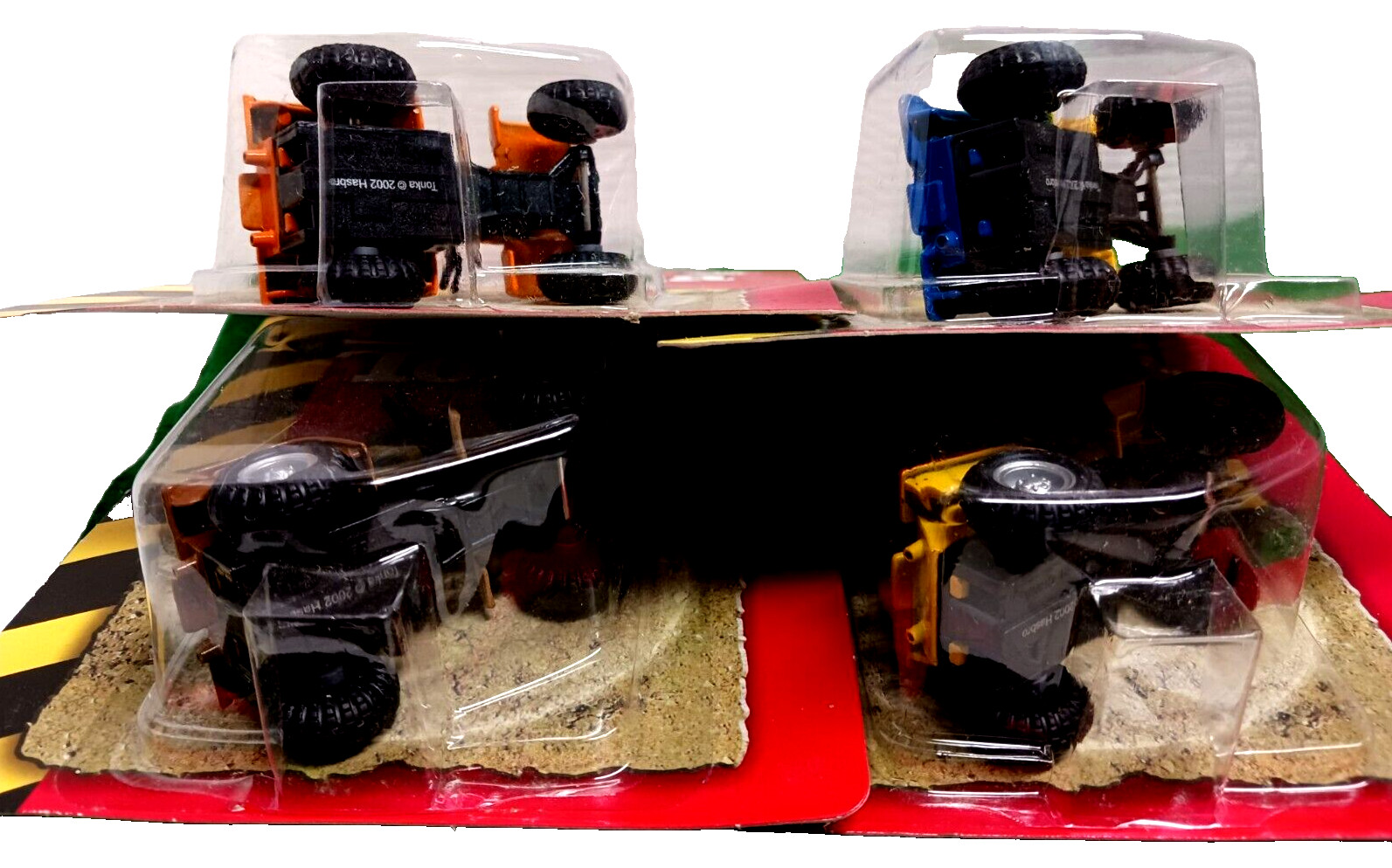 Vintage 2002 TONKA Motorized Pull Back ATV’s Lot Of 4 TONKA Tuff 1:43-Offroad