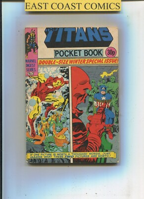 MARVEL DIGEST SERIES #3 THE TITANS POCKET BOOK - MARVEL UK