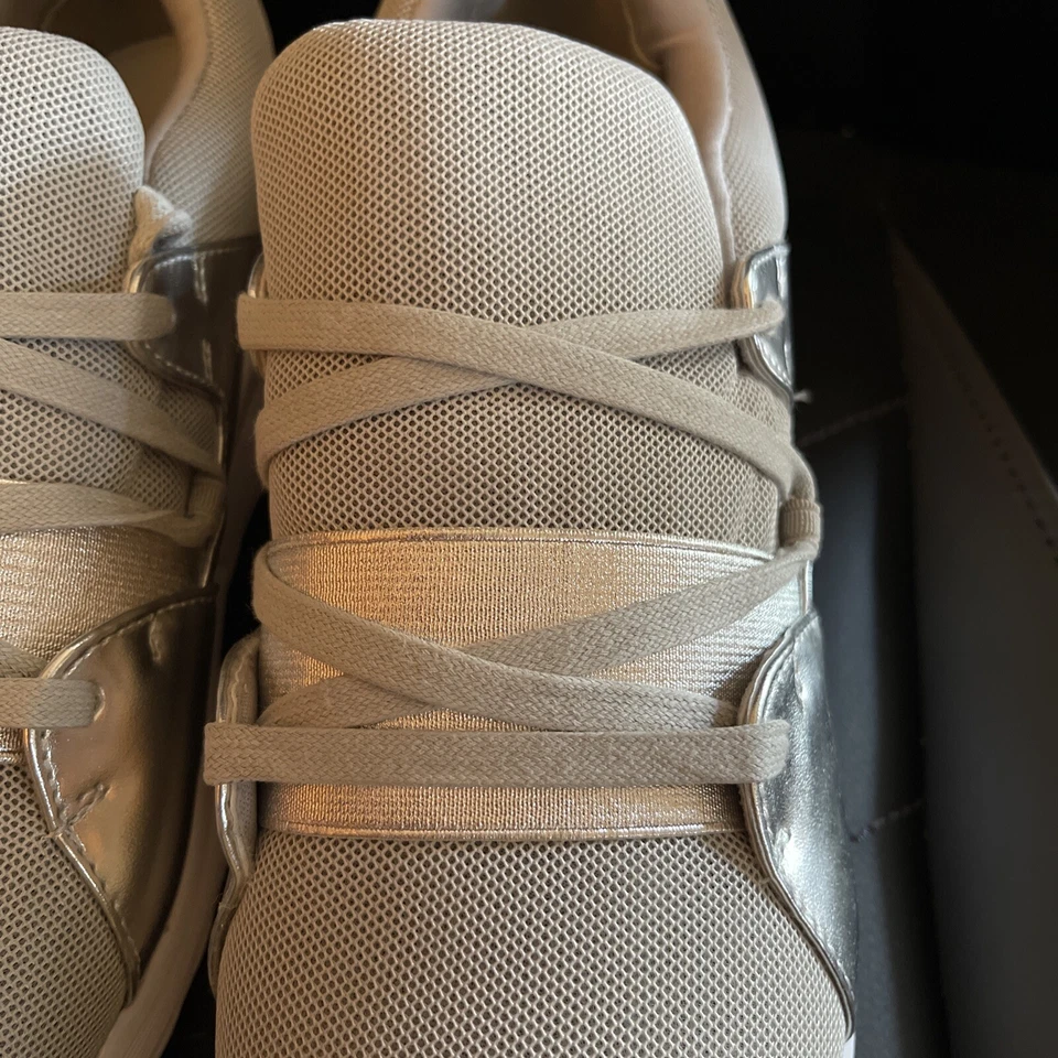 Медный крой Kayla светло-серый/серебро кроссовки, женщин размер 9 - Изображение 4 из 4