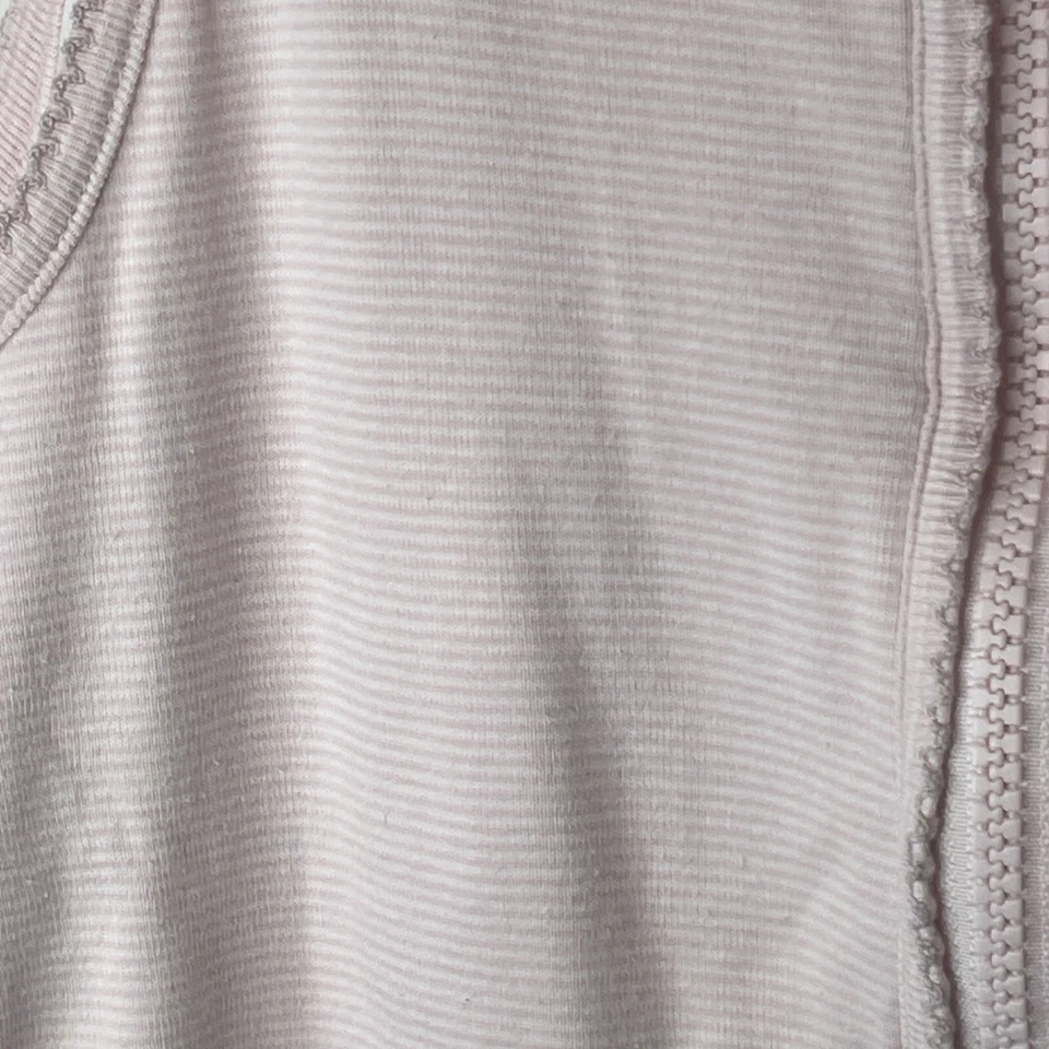 "Saco de dormir Baby Deedee rosa a rayas grande 18-36 meses 31-39"" 25-35 libras sin mangas" Foto 3 de 4