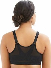 Glamorise 46B Gray Heather Magic Lift Posture Support Bra Style 1264 NWOT