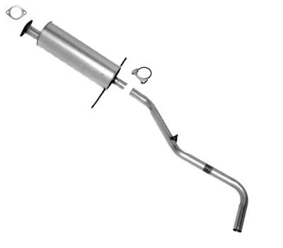 Middle Muffler & Tail Pipe for Nissan Pick Up 4 Wheel Drive 2.4L 1996-1997