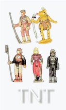 Star Wars Galoob Micro Machines Loose Character Figures -1" (5) Lot