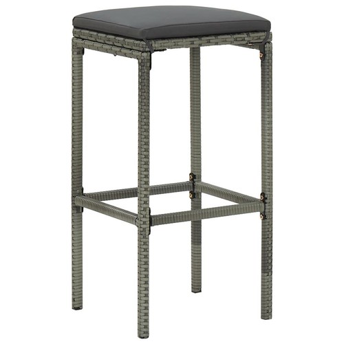 Elegant Bar Chair Set Of 6 With Cushions Kitchen Counter Stools Home Furniture - Picture 2 of 8