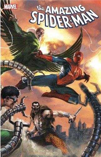 AMAZING SPIDER-MAN #54 GABRIELE DELL'OTTO CONNECTING VARIANT 7/31/24 NM