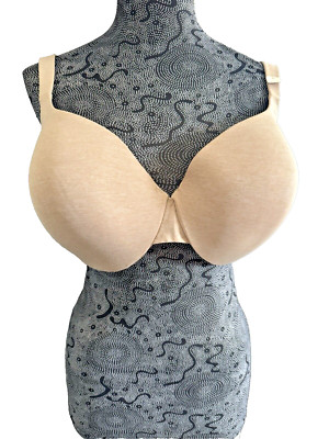 NWT- Deesse Style # 733800 Contour Underwire Bra Beige Size 42DD