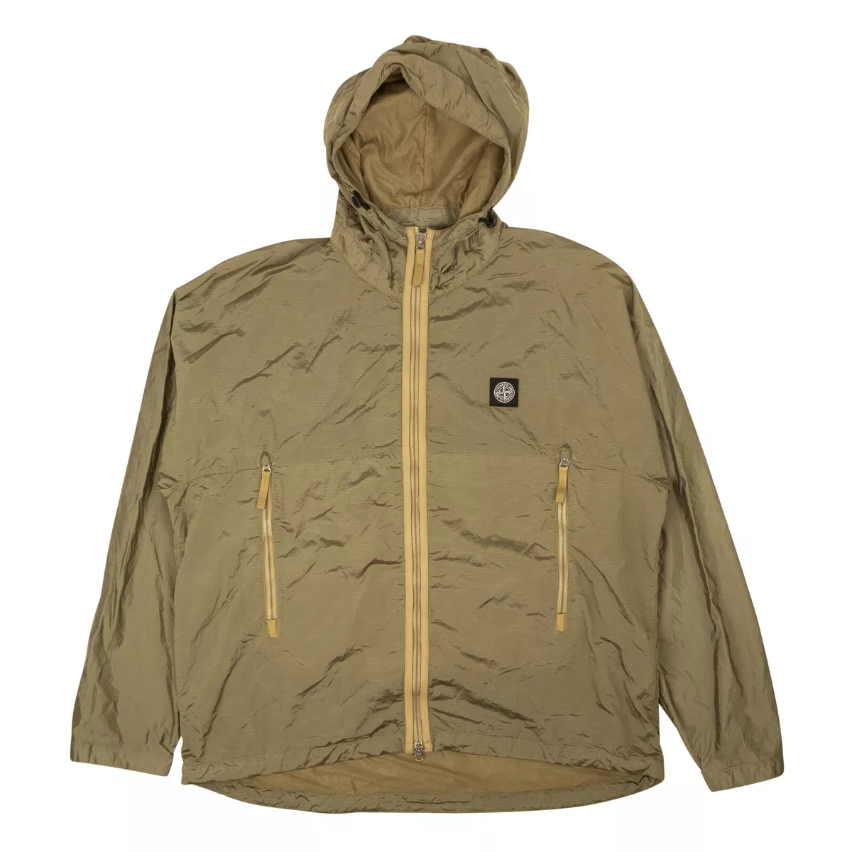 NWT STONE ISLAND Light Olive Nylon Metal Watro Jacket Size M $720