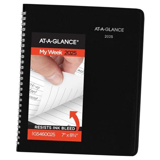 2025 Planner, Weekly & Monthly, 7