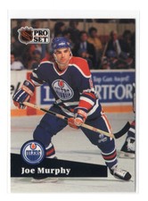 Hockey Card - 1992 Joe Murphy 68 - Edmonton Oilers NHL Pro Set 1991-92