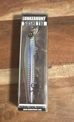 Lunkerhunt Sushi 110 Lure - 4.3'' - 1/2oz. - Silver Side - SUSHI01