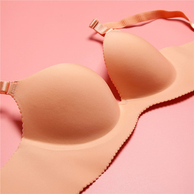Everyday Women Seamless Lingerie Sexy Non-Wired Push Up Bra Breathable  Bralette