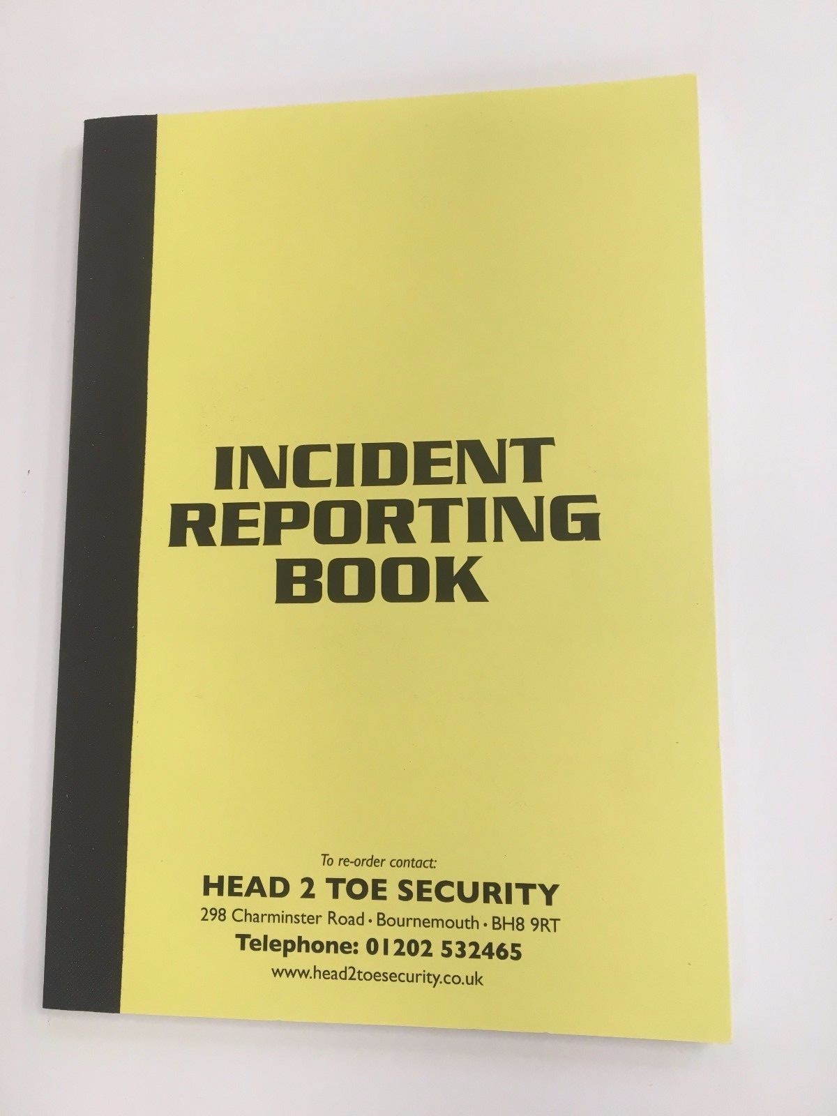 Incident Reporting Book - Great for Pubs & Clubs