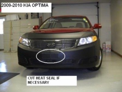 Lebra Front End Mask Cover Bra Fits Kia Optima 2009-2010 09 10