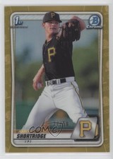 2020 Bowman Chrome Prospects Gold Refractor 27/50 Aaron Shortridge #BCP-9 0c6
