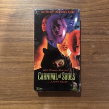 Carnival of Souls (VHS 1999) Wes Craven Adam Grossman Larry Miller Horror - New