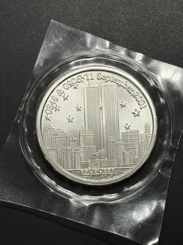 1 oz 999 Silver Round - Always Remember 9/11 BU