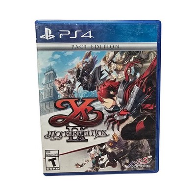 Ys IX: Monstrum Nox Pact Edition - Sony PlayStation 4 PS4. CIB!