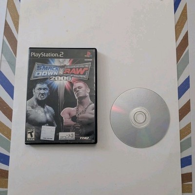 THQ WWE SmackDown! vs. Raw 2006 - PS2 NTSC-U/C T Teen Online Multiplayer