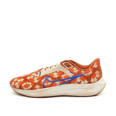 Nike Damen Pegasus 40 Sneaker Orange/Blau/Creme Mesh Edition Laufschuh EU 42