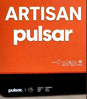 #ad Pulsar Hyperion XL SQ ARTISAN Zero Gaming Mouse Pad Set of 2 Used Stained $95.00