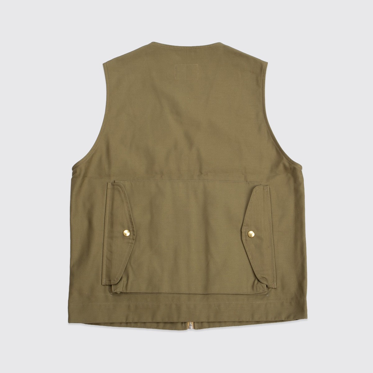 Dehen 1920 Jacket Cargo Vest Olive Green Cotton Japanese Military