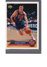 1992-93 Upper Deck McDonald's #P27 Drazen Petrovic