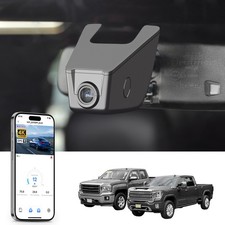 4K OEM Dash Cam Custom for GMC Sierra Select 1500 2014-2021 Select 2500/3500 GPS