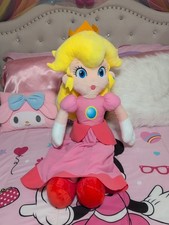 Official Nintendo Super Mario Bros Princess Peach 48 inch / 4 ft JUMBO Plush