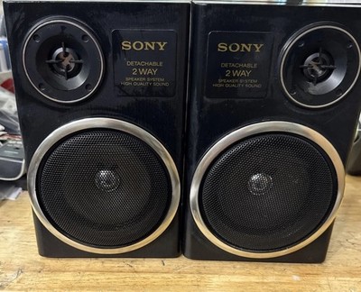 SONY Detachable 2 way Speaker System High Quality Sound