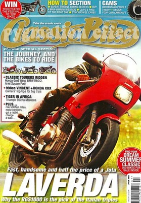Laverda RGS1000 BMW R60/2 Ariel Square Four Honda GL1000 Gold Wing BSA M20 RGS