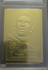 1996-97 Topps 23K Gold 1952 Reprints - Mickey Mantle #311 /50000