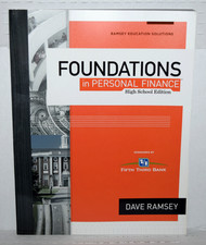 Foundations In Personal Finance High School Edition Dave Ramsey  New FREE SHIP