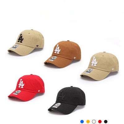 Fashionable Women Men Soft Top Baseball Cap 47 Adjustable Trendy Brand Men L-A 