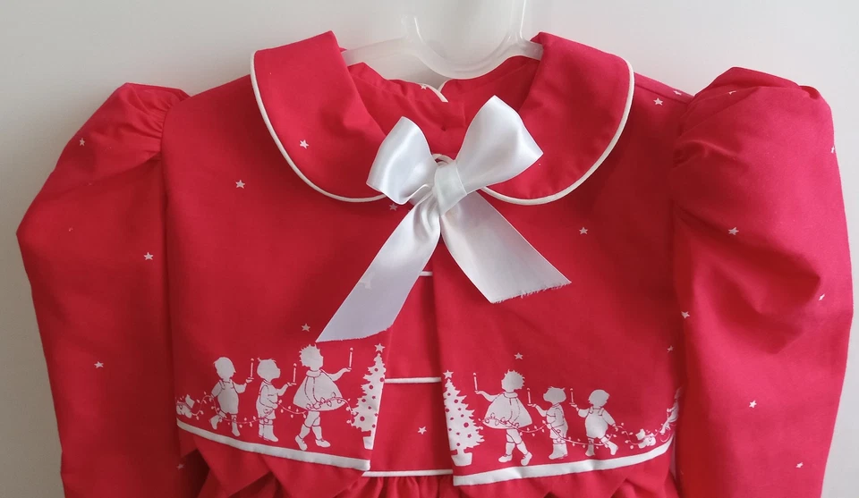 Daisy Kingdom Christmas Dress with Bolero Jacket: Store Sample, 2001 Unworn - Image 2 of 4