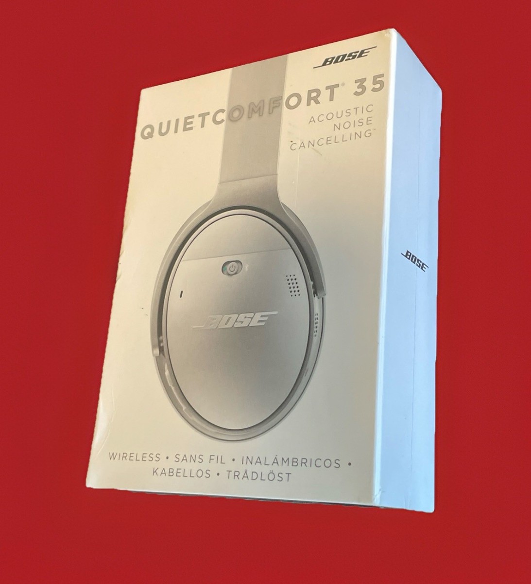 Bose QuietComfort 35 On the Ear Headphones - Silver for sale